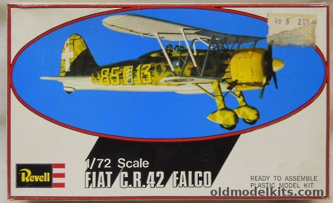 Revell 1/72 Fiat CR-42 Falco, H648 plastic model kit